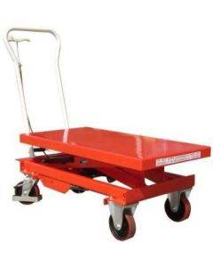 MOBILE SCISSOR LIFT TABLE - LTBSL50 WITH A 500KG LIFTING CAPACITY